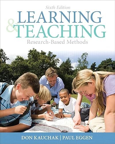 Learning and Teaching: Research-Based Methods (Myeducationlab) - Click to Buy