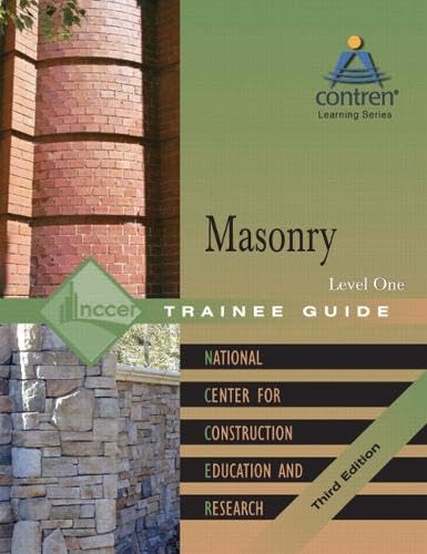 Masonry Level 1 Trainee Guide - Click to Buy