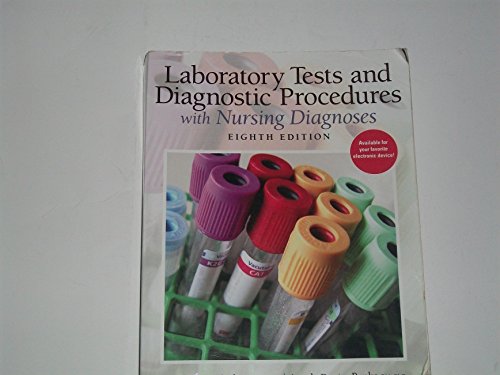 Laboratory Tests and Diagnostic Procedures with Nursing Diagnoses - Click to Buy