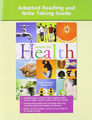 HIGH SCHOOL HEALTH ADAPTED READING WORKBOOK 2007C - Click to Buy