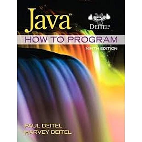 Java How to Program (early objects) - Click to Buy