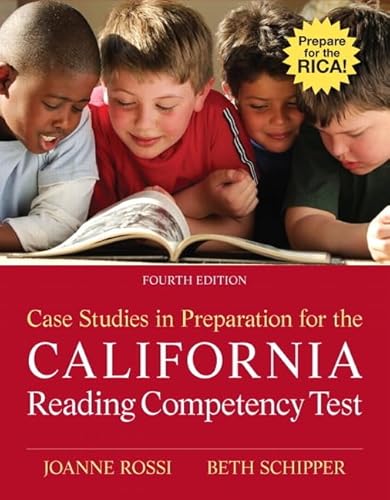 Case Studies in Preparation for the California Reading Competency Test