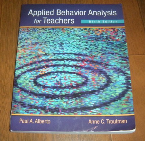 Applied Behavior Analysis for Teachers - Click to Buy
