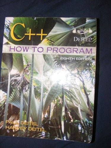 C++ How to Program (8th Edition) - Click to Buy