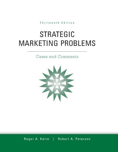 Strategic Marketing Problems - Click to Buy