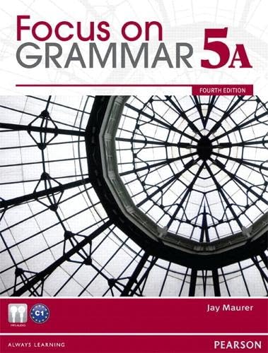 Value Pack: Focus on Grammar 5A with MyLab English and Focus on Grammar 5A Workbook (4th Edition) - Click to Buy