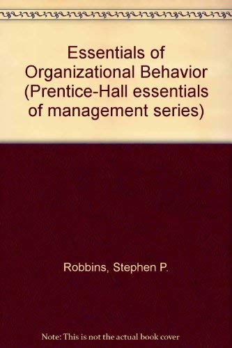 Essentials of Organizational Behavior - Click to Buy