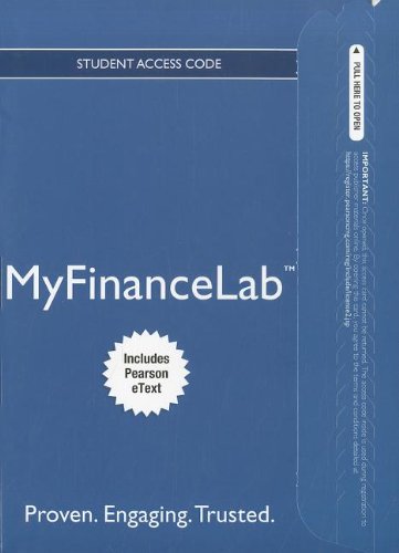 MyFinanceLab for Fundamentals of Corporate Finance Student Access Code, Includes Pearson eText (MyFinanceLab (Access Codes)) - Click to Buy