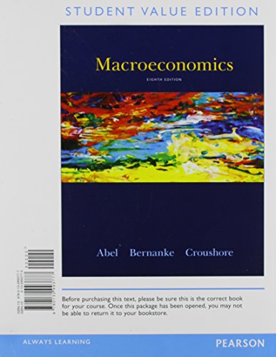 Macroeconomics, Student Value Edition (8th Edition)