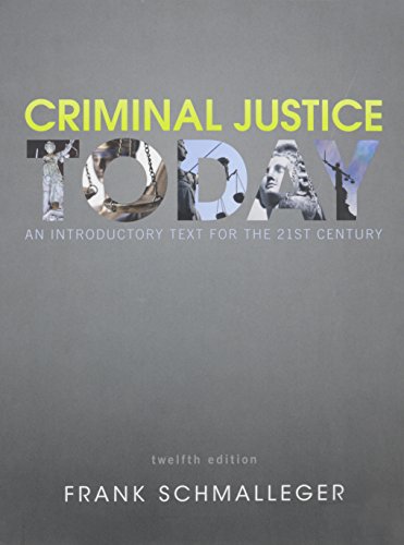 Criminal Justice Today and New Mycjlab - Click to Buy