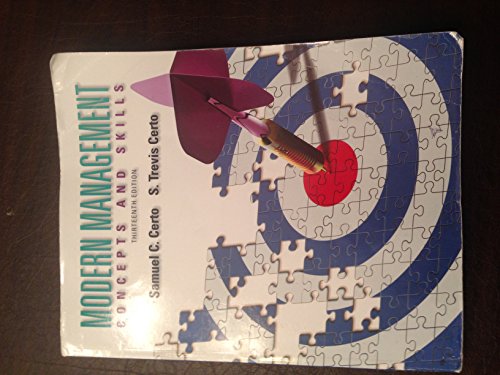 Modern Management: Concepts and Skills (13th Edition) - Click to Buy