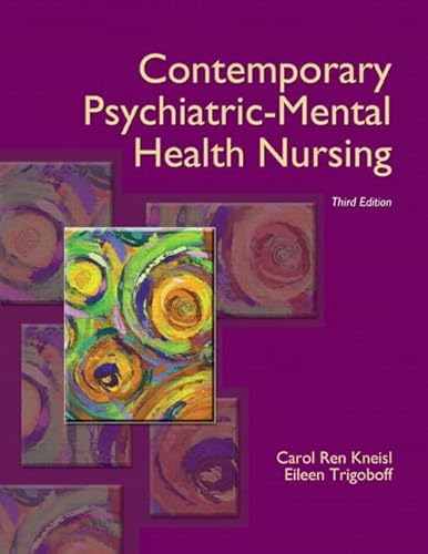 Contemporary Psychiatric - Mental Health Nursing Plus new MyNursing Lab with Pearson eText - Access Card Package - Click to Buy