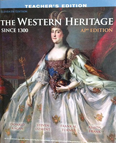 The Western Heritage Ap Edition Since 1300 - Click to Buy