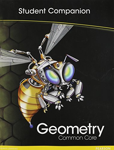 High School Math Common-Core Geometry Student Companion Book Grade 9/10 - Click to Buy