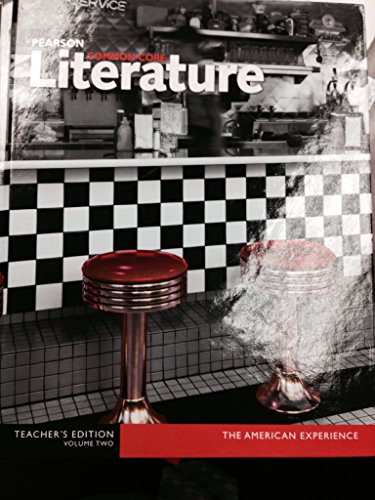 Pearson Common Core Literature the American Experience Volume 2 Teacher's Edition - Click to Buy