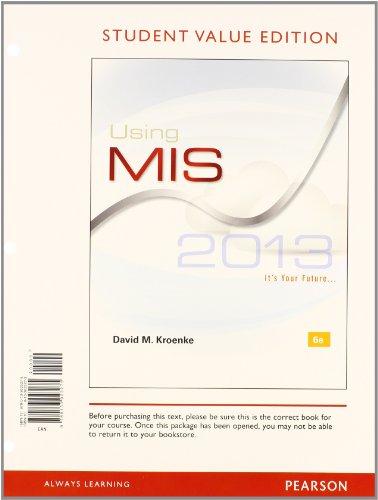 Using MIS 2013 - Click to Buy