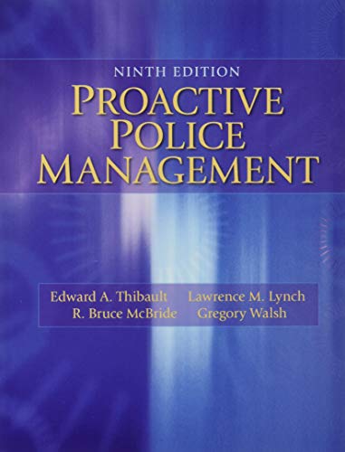 Proactive Police Management
