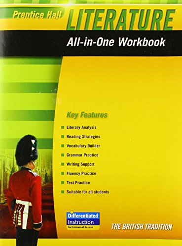 Prentice Hall Literature 2010 All-In-One Workbook Grade 12 - Click to Buy
