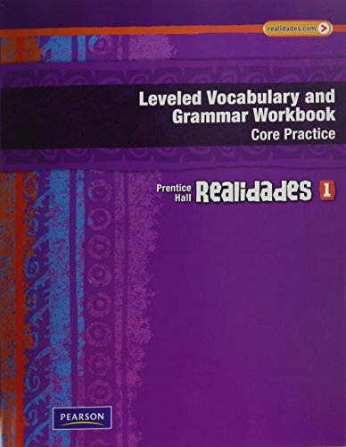 Realidades Leveled Vocabulary and Grammar Workbook Grade 6 Level 1 - Click to Buy