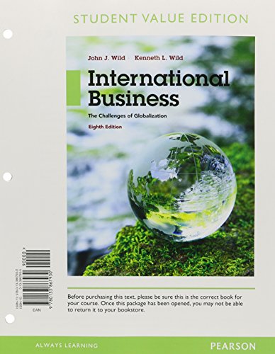 International Business: The Challenges of Globalization - Click to Buy