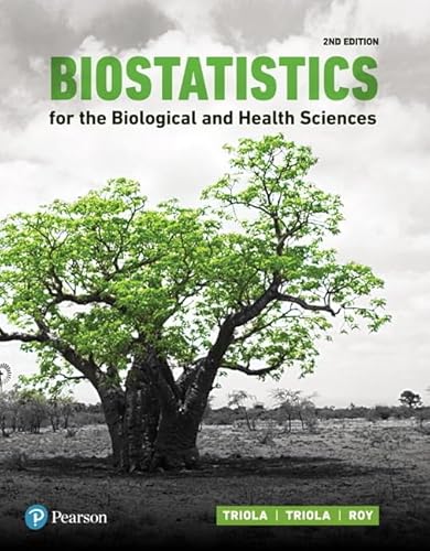 Biostatistics for the Biological and Health Sciences - Click to Buy