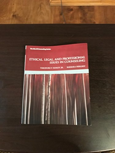 Ethical, Legal, and Professional Issues in Counseling (5th Edition) - Click to Buy