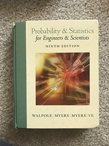 Probability & Statistics for Engineers & Scientists - Click to Buy