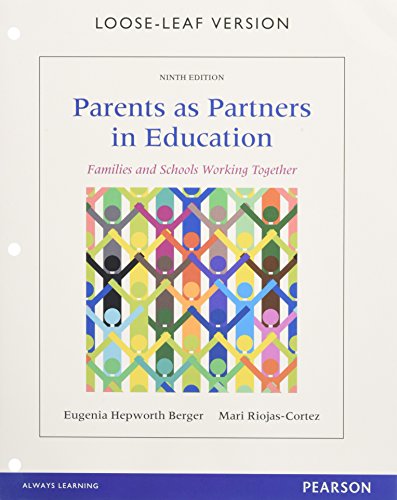 Parents as Partners in Education: Families and Schools Working Together, Enhanced Pearson eText with Loose-Leaf Version -- Access Card Package (9th Edition) - Click to Buy