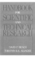 Handbook for Scientific and Technical Research - Click to Buy