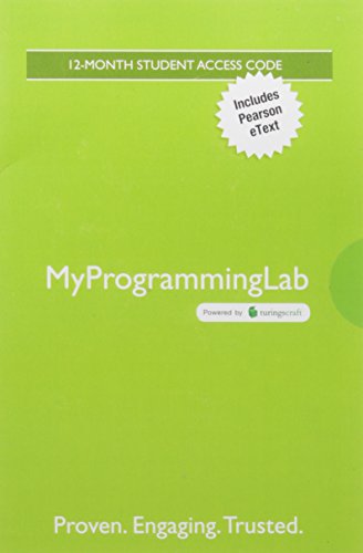 MyLab Programming with Pearson eText -- Standalone Access Card -- for Building Java Programs: A Back to Basics Approach - Click to Buy