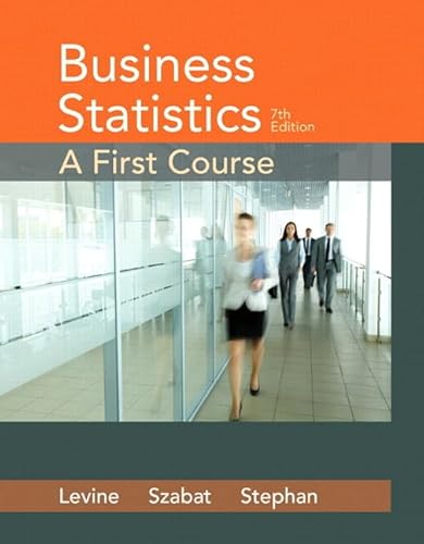 Business Statistics: A First Course - Click to Buy