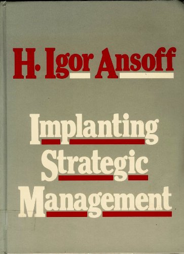 Implanting Strategic Management - Click to Buy