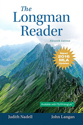 Longman Reader, The, MLA Update Edition (11th Edition) - Click to Buy