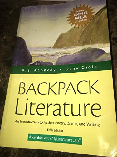 Backpack Literature: An Introduction to Fiction, Poetry, Drama, and Writing, MLA Update Edition (5th Edition) - Click to Buy