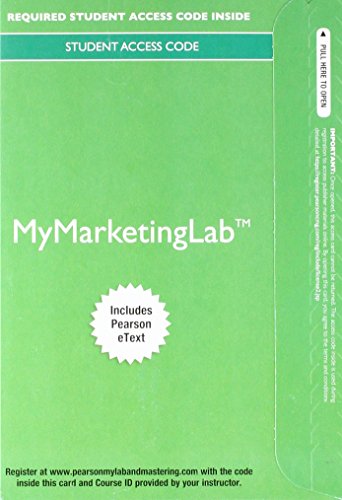2017 Mylab Marketing with Pearson Etext -- Access Card -- For Marketing: An Introduction - Click to Buy