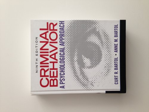 Criminal Behavior: A Psychological Approach (9th Edition) - Click to Buy