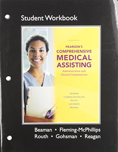 Workbook for Pearson's Comprehensive Medical Assisting - Click to Buy