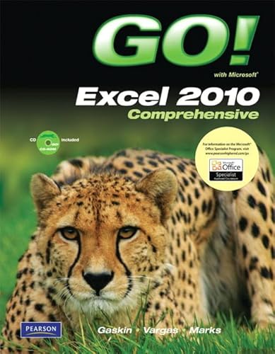 GO! with Microsoft Excel 2010, Comprehensive - Click to Buy