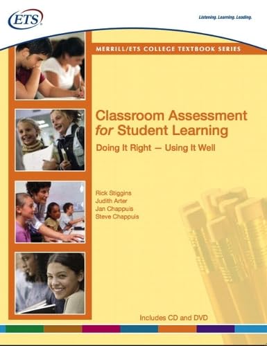 Classroom Assessment for Student Learning: Doing It Right-Using It Well - Click to Buy
