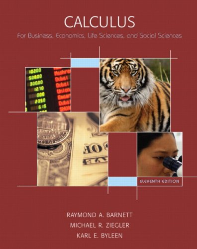 Calculus for Business, Economics, Life Sciences & Social Sciences + Tutor Center + Student Solutions Manual - Click to Buy