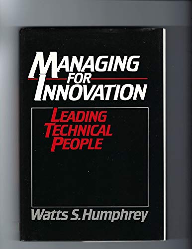 Managing for Innovation: Leading Technical People - Click to Buy