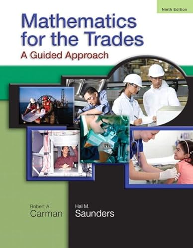 Mathematics for the Trades: A Guided Approach (9th Edition) - Click to Buy