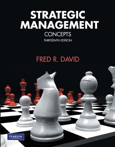 Strategic Management: Concepts (13th Edition) - Click to Buy