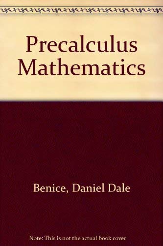 Precalculus Mathematics - Click to Buy