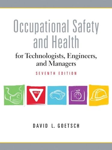 Occupational Safety and Health for Technologists, Engineers, and Managers - Click to Buy
