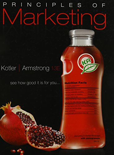 Principles of Marketing [With CDROM] - Click to Buy