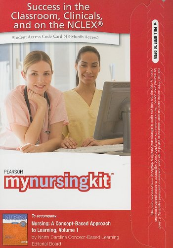 Nursing a Concept-Based Approach to Learning: Mynursingkit Student Access Code Card - Click to Buy