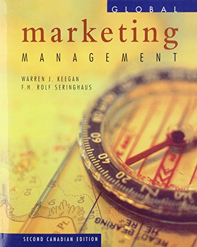 Global Marketing Management, Second Canadian Edition - Click to Buy