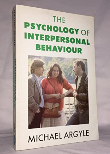 Psychology Of Interpersonal Behaviour