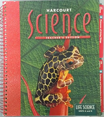 Harcourt Science, Grade 5, Units A and B, Teacher's Edition - Click to Buy